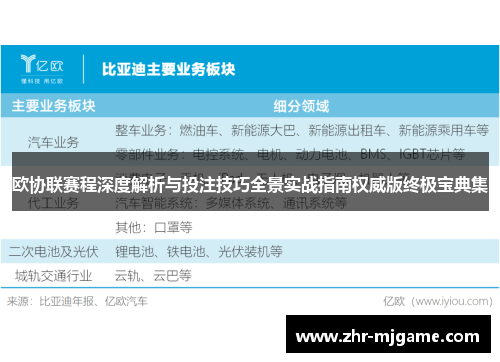 欧协联赛程深度解析与投注技巧全景实战指南权威版终极宝典集